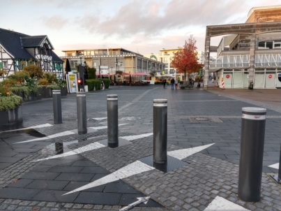 Langenfeld Germany Automatic Systems bollards