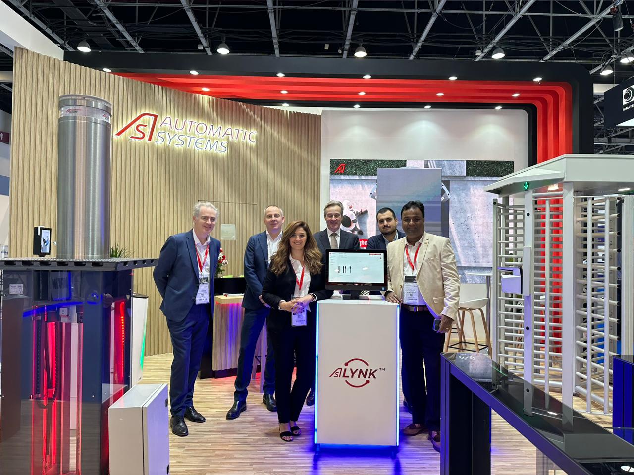 AS team at Intersec Dubai