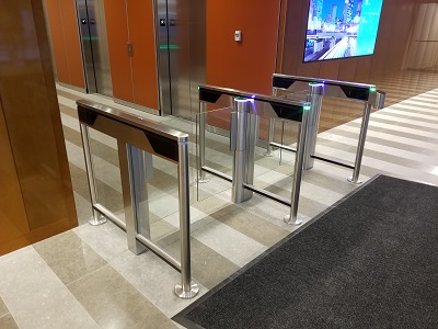 SlimLane 940-950 NAM Security Entrance Lanes Turnstiles Automatic Systems