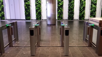 SlimLane EP NAM Security Entrance Lanes Turnstiles Automatic Systems