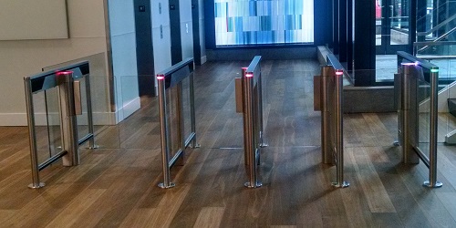 SlimLane 944-950 NAM Security Entrance Lanes Turnstiles Automatic Systems